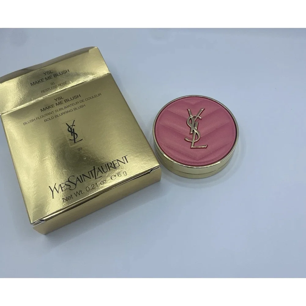 Yves Saint Laurent YSL Make Me Blush 24H Buildable Powder Blush 93 Restless Rose